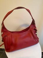 Leren handtas Nathan, Handtassen en Accessoires, Tassen | Damestassen, Ophalen, Zo goed als nieuw, Handtas