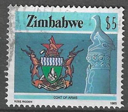 Zimbabwe 1985 - Yvert 104 - Het leven in Zimbabwe (ST), Timbres & Monnaies, Timbres | Afrique, Affranchi, Zimbabwe, Envoi