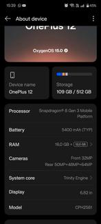 OnePlus 12, Ophalen of Verzenden, Zo goed als nieuw