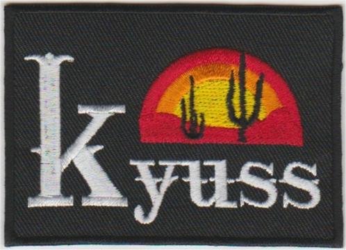 Kyuss stoffen opstrijk patch embleem #2, Collections, Musique, Artistes & Célébrités, Neuf, Vêtements, Envoi