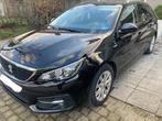 Peugeot 308 break 2020 zwart, Autos, Peugeot, 5 places, Noir, Break, Tissu