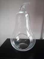 Eeuwenoude peervormige vaas, Huis en Inrichting, Woonaccessoires | Vazen, Ophalen, Overige kleuren, Minder dan 50 cm, Glas