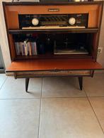 Radio en pick-up in één geheel meubel, Antiek en Kunst, Antiek | Tv's en Audio, Ophalen
