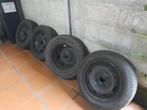 kit de pneus hiver avec jantes 195/60 R15, Auto-onderdelen, Banden en Velgen, Ophalen, Gebruikt, 15 inch, Winterbanden
