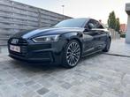 Audi A5 G-tron 170pk, Auto's, Audi, 4 zetels, Zwart, Leder, 5 deurs
