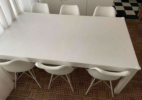 BJURSTA Eetkamertafel (IKEA), Maison & Meubles, Tables | Tables à manger, Utilisé, Cinq personnes ou plus, Rectangulaire, Enlèvement