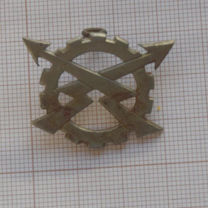 REME-badge van België, Verzamelen, Militaria | Algemeen, Landmacht, Embleem of Badge, Ophalen of Verzenden