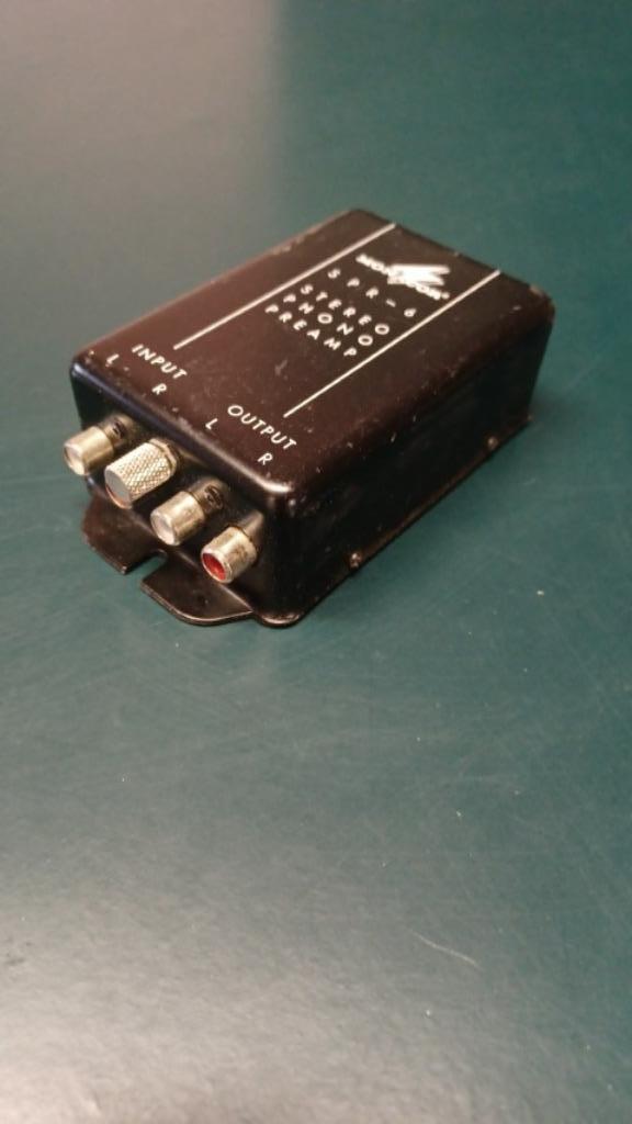MONACOR SPR 6 - stereo phono-voorversterker, Muziek en Instrumenten, Instrumenten | Toebehoren, Gebruikt, Ophalen