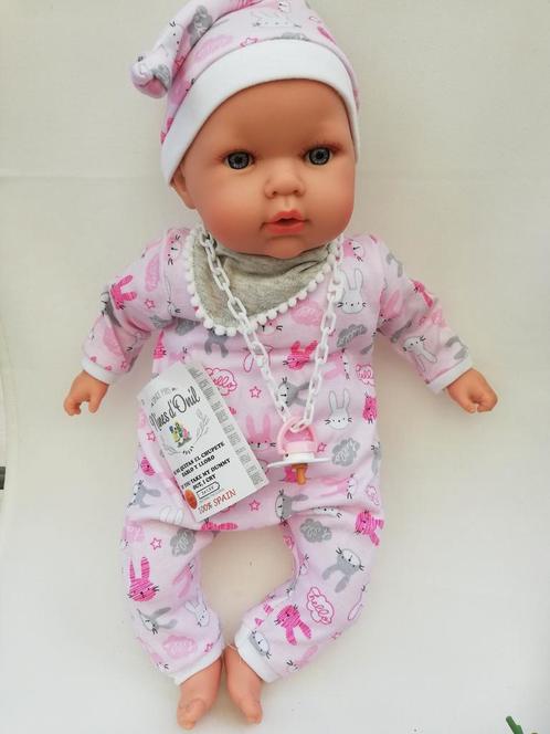 Uitverkoop nu - 30% Nieuwe nines baby pop met geluid Nu 30€, Kinderen en Baby's, Speelgoed | Poppen, Nieuw, Ophalen