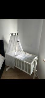 Lit pour bébé - blanc, Kinderen en Baby's, Kinderkamer | Complete kinderkamers, Ophalen, Gebruikt
