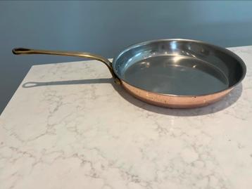 Copper Cook koperen koekenpan 29 cm in nieuwstaat beschikbaar voor biedingen