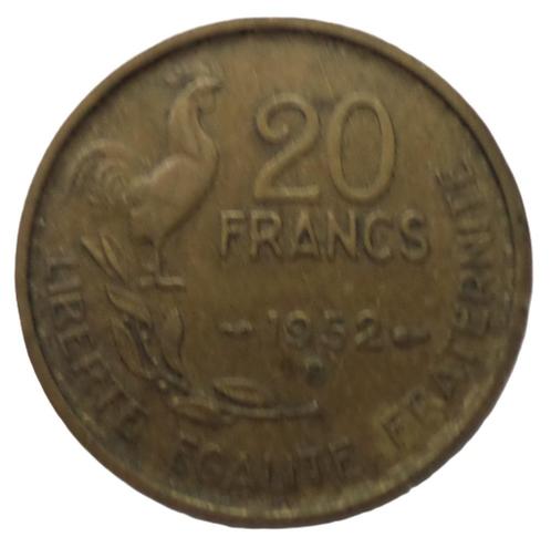 FRANCE.... 20 francs Guiraud 1952 B- Pièce non nettoyée, Timbres & Monnaies, Monnaies | Europe | Monnaies non-euro, Monnaie en vrac