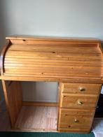 Vintage bureau met rolluik, Ophalen, Bureau