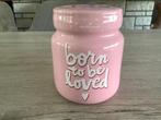 Baby's eerste spaarpot (Hallmark) (15 cm), Verzamelen, Ophalen of Verzenden, Zo goed als nieuw, Steen, Aardewerk of Keramiek, Overige thema's