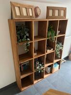 Teakhouten bibliotheekkast, Ophalen, Zo goed als nieuw, Teakhout