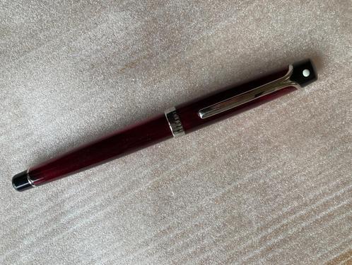 Sheaffer Valor Rollerball/Ballpoint - burgundy & palladium, Verzamelen, Pennenverzamelingen, Zo goed als nieuw, Fineliner, Sheaffer