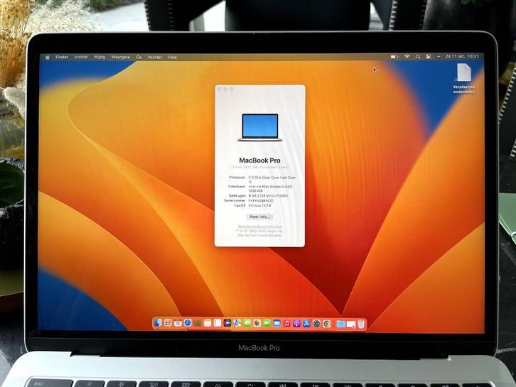Apple Macbook Pro 2017 13 inch (zo goed als nieuw), Computers en Software, Apple Macbooks, Zo goed als nieuw, MacBook Pro, 13 inch