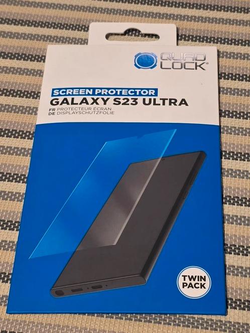 Quad Lock-schermbeschermer voor Samsung Galaxy S23 Ultra, Telecommunicatie, Mobiele telefoons | Hoesjes en Screenprotectors | Samsung