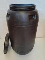 Fût plastique 240L (baril), 150 liter of meer, Ophalen of Verzenden, Gebruikt, Kunststof
