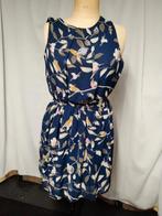 Leuk jurkje blauw met vriendelijke motief, Ophalen, Zo goed als nieuw, Maat 38/40 (M), Blauw