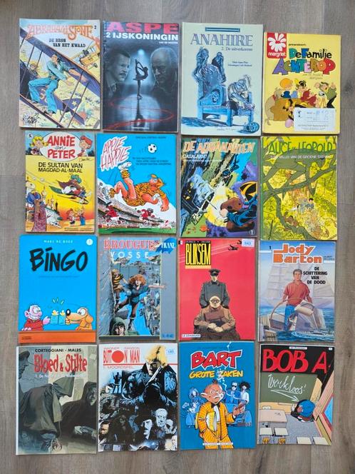 Partij strips vanaf 0,375 per stuk  goedkoop en veel keus, Boeken, Stripverhalen, Gelezen, Ophalen of Verzenden