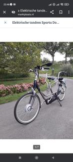 Elektrische tandem Sparta double weinig km, Fietsen en Brommers, Fietsen | Tandems, Ophalen of Verzenden