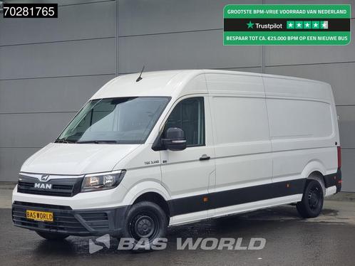 MAN TGE 3.140 Automaat L4H3 Airco Camera Parkeersensoren L3H, Auto's, Bestelwagens en Lichte vracht, Bedrijf, Te koop, Achteruitrijcamera