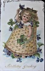 FANTASIEKAART- AMERIKAANSE RELIEFKAART, Enlèvement ou Envoi, Non affranchie, Enfants