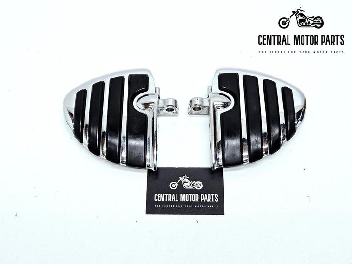Kuryakyn ISO-Wing Mini Footboards chroom, Motoren, Onderdelen | Harley-Davidson, Gebruikt, Ophalen of Verzenden