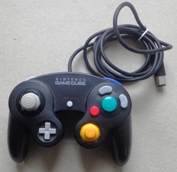 Originele zwarte controller voor de GameCube 