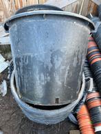 Heel grote plantenkuip boomcontainer 55 x 50 cm, Kunststof, 40 cm of meer, Rond, Zo goed als nieuw