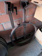 Handpan materiaal, Ophalen, Gebruikt