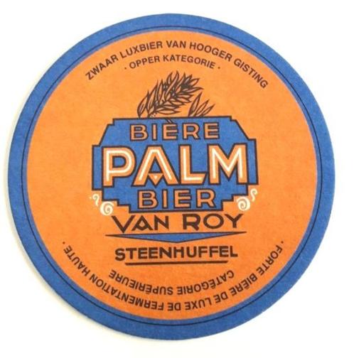 bierviltje "Palmbier" Van Roy - Steenhuffel, Verzamelen, Biermerken, Nieuw, Viltje(s), Ophalen of Verzenden