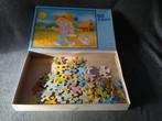 Puzzle F.X. Schmid "Le poulailler" 90 pièces COMPLET, Comme neuf, Plus de 50 pièces, 4 à 6 ans, Enlèvement ou Envoi