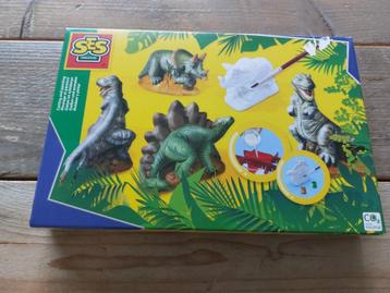 SES Creative – Gieten en Schilderen – Dino’s  beschikbaar voor biedingen