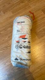 Decathlon Tarp 290x285cm met stokken (2 stuks), Ophalen of Verzenden, Zo goed als nieuw