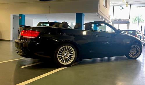 BMW 320i e93 propre, Autos, BMW, Particulier, Série 3, Intérieur cuir, Essence, Cabriolet, Boîte manuelle, Noir, Cuir, Enlèvement