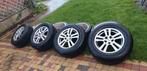 ensemble de pneus d'hiver sur jantes en aluminium, Autos : Pièces & Accessoires, Pneus et Jantes, Pneus hiver, Véhicule de tourisme