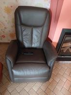 Fauteuil électrique, Huis en Inrichting, Fauteuils, Ophalen, Gebruikt, Leer