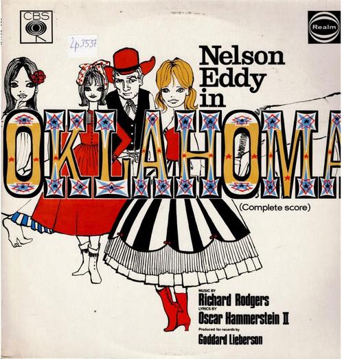 Vinyl, LP   /   Nelson Eddy – Oklahoma!, CD & DVD, Vinyles | Autres Vinyles, Autres formats, Enlèvement ou Envoi