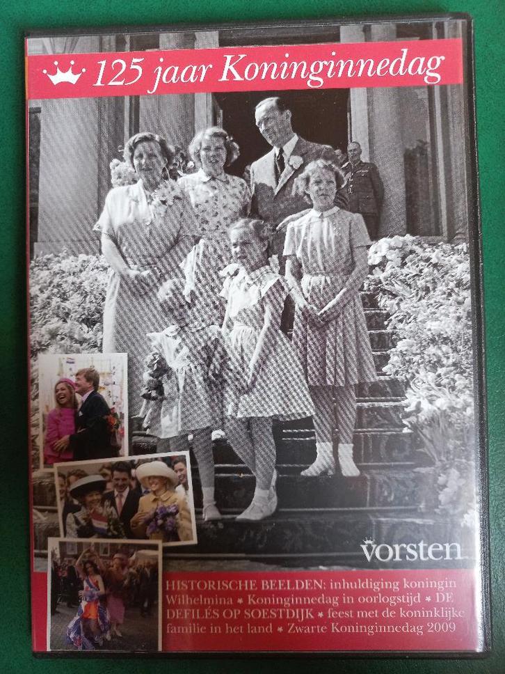 125 jaar Koninginnedag, Cd's en Dvd's, Dvd's | Documentaire en Educatief, Zo goed als nieuw, Biografie, Alle leeftijden, Ophalen of Verzenden