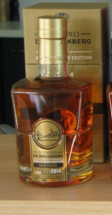 Gouden Carolus single malt whisky / Gold Fusion 2014 beschikbaar voor biedingen