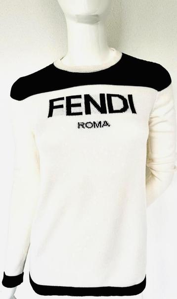 FENDI CASHMERE BLEND TRUI, MAAT XS  (NEW €1.350) ORIGINEEL beschikbaar voor biedingen