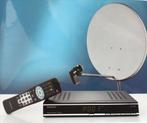 Schotelantenne 80cm met satellietontvanger, Audio, Tv en Foto, Schotelantennes, Ophalen, Zo goed als nieuw, (Schotel)antenne, Philips