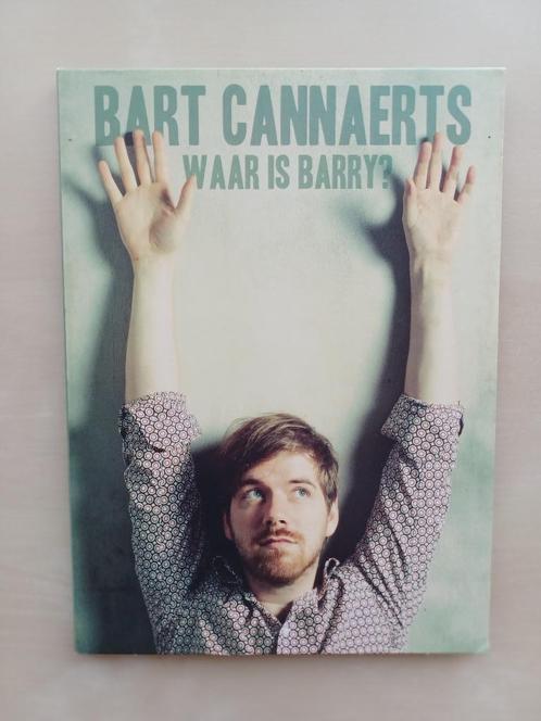 Bart Cannaerts - Waar is Barry?, Cd's en Dvd's, Dvd's | Cabaret en Sketches, Zo goed als nieuw, Alle leeftijden, Ophalen of Verzenden