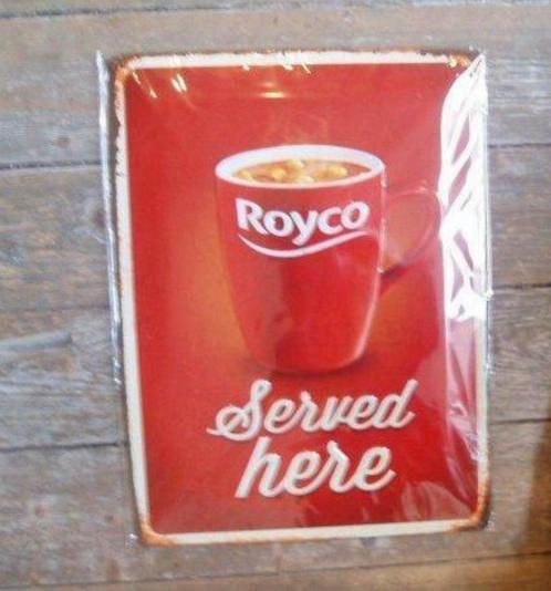 Royco claimt in gestempeld plaatwerk! nieuw, verpakt, Verzamelen, Merken en Reclamevoorwerpen, Nieuw, Verpakking, Ophalen of Verzenden
