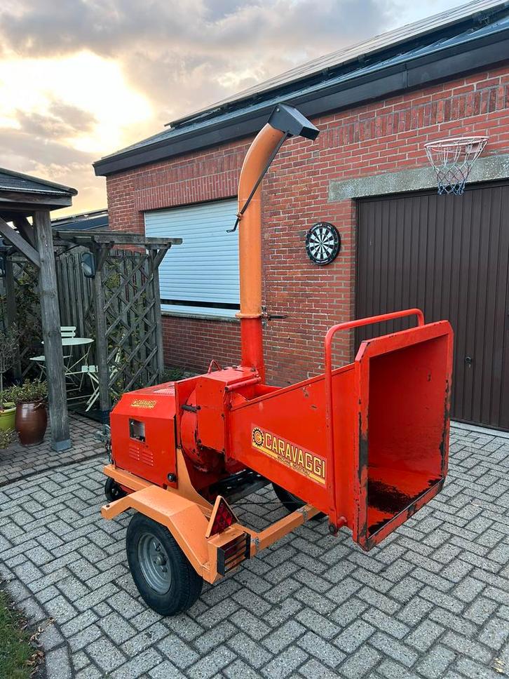 Caravaggi cippo 150 test nodig ? )25000 euro nieuw, Tuin en Terras, Hakselaars, Ophalen