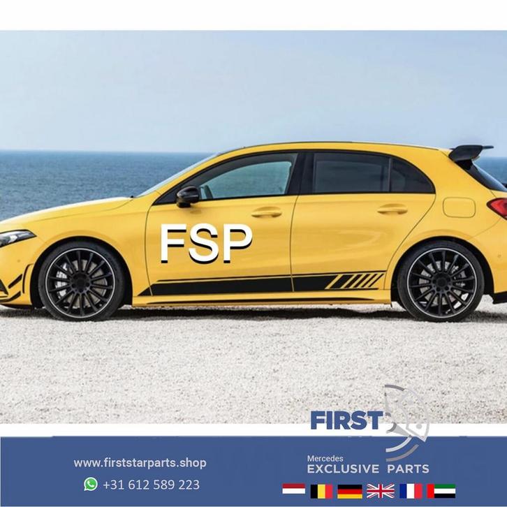 W177 A35 A45 AMG STICKER SET Mercedes A Klasse STRIPING 2018, Autos : Divers, Tuning & Styling, Enlèvement ou Envoi