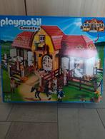 Playmobil vrolijk-/stoeterij met een beetje extra binnenin, Ophalen, Zo goed als nieuw, Complete set