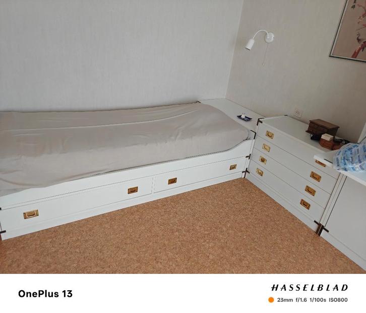 slaapkamer wit, Huis en Inrichting, Slaapkamer | Complete slaapkamers, Zo goed als nieuw, Eenpersoons, Ophalen